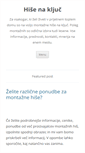 Mobile Screenshot of hisenakljuc.si